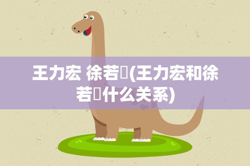 王力宏 徐若瑄(王力宏和徐若瑄什么关系)