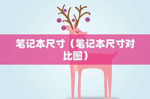 笔记本尺寸（笔记本尺寸对比图）