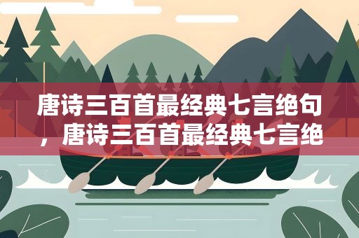 唐诗三百首最经典七言绝句，唐诗三百首最经典七言绝句大全