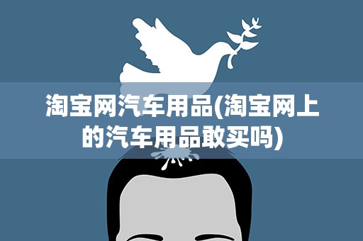 淘宝网汽车用品(淘宝网上的汽车用品敢买吗)