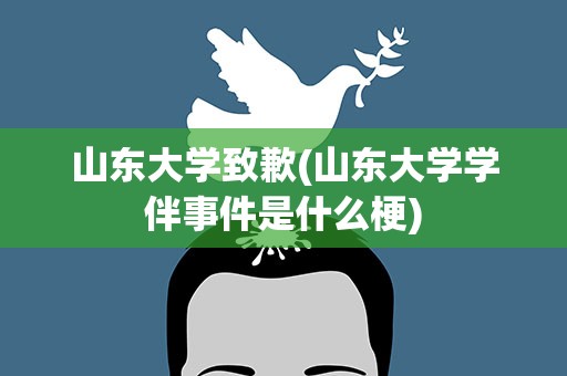 山东大学致歉(山东大学学伴事件是什么梗)