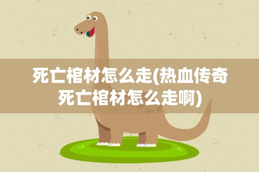 死亡棺材怎么走(热血传奇死亡棺材怎么走啊)