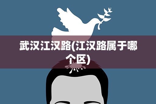 武汉江汉路(江汉路属于哪个区)
