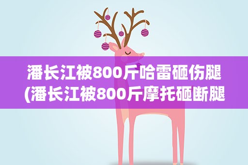 潘长江被800斤哈雷砸伤腿(潘长江被800斤摩托砸断腿,他究竟是因何被砸伤的)