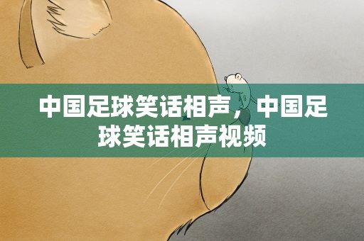 中国足球笑话相声，中国足球笑话相声视频