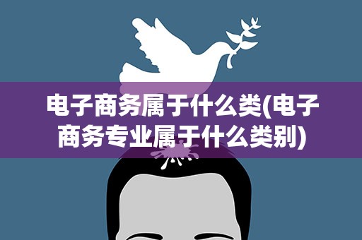电子商务属于什么类(电子商务专业属于什么类别)