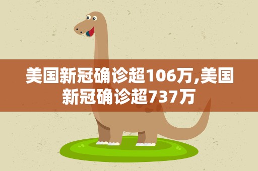 美国新冠确诊超106万,美国新冠确诊超737万