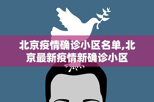 北京疫情确诊小区名单,北京最新疫情新确诊小区