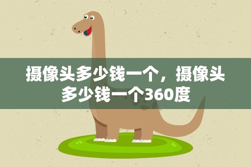 摄像头多少钱一个，摄像头多少钱一个360度
