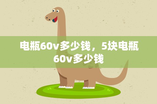 电瓶60v多少钱，5块电瓶60v多少钱