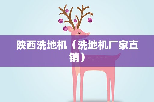 陕西洗地机（洗地机厂家直销）