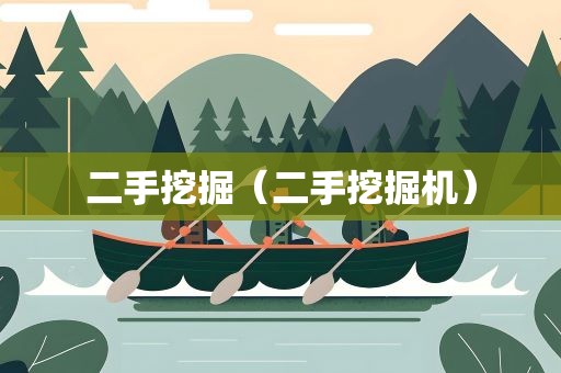二手挖掘（二手挖掘机）