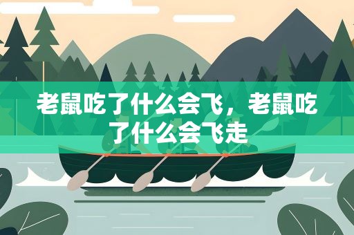 老鼠吃了什么会飞，老鼠吃了什么会飞走