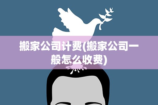 搬家公司计费(搬家公司一般怎么收费)