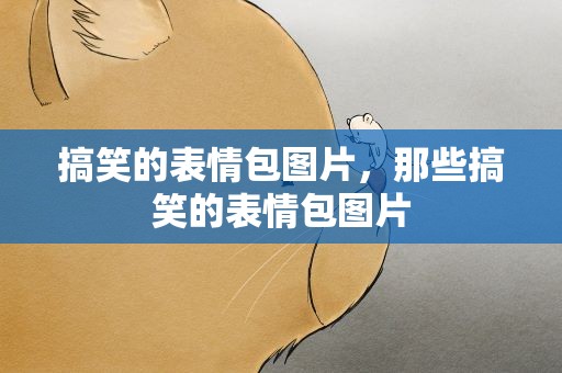 搞笑的表情包图片，那些搞笑的表情包图片