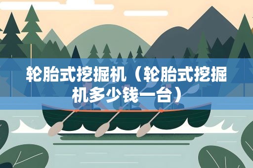 轮胎式挖掘机（轮胎式挖掘机多少钱一台）