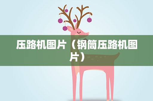 压路机图片（钢筒压路机图片）