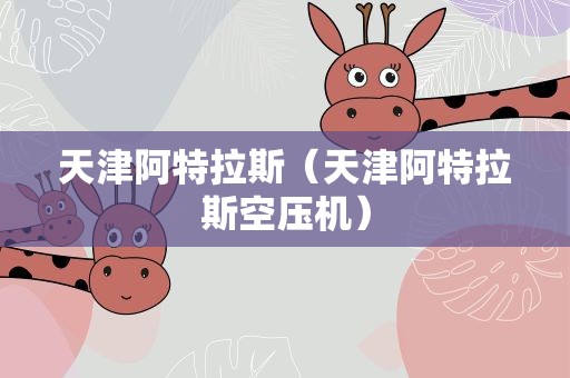 天津阿特拉斯（天津阿特拉斯空压机）
