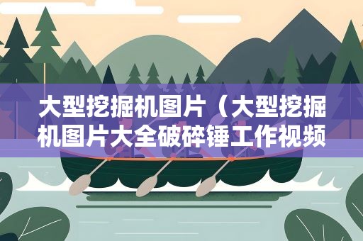 大型挖掘机图片（大型挖掘机图片大全破碎锤工作视频）