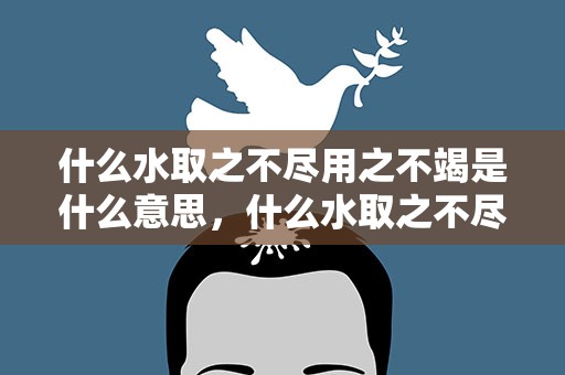 什么水取之不尽用之不竭是什么意思，什么水取之不尽用之不竭是什么意思解释