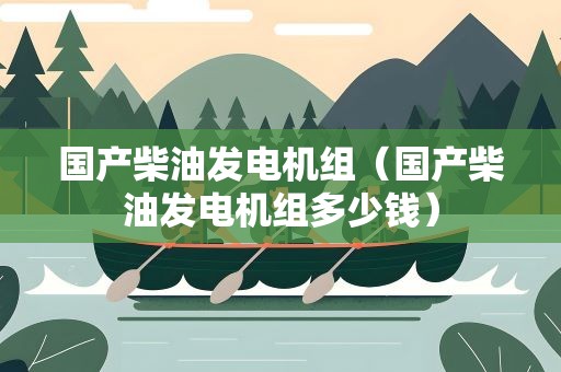 国产柴油发电机组（国产柴油发电机组多少钱）