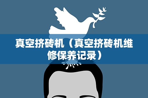 真空挤砖机（真空挤砖机维修保养记录）