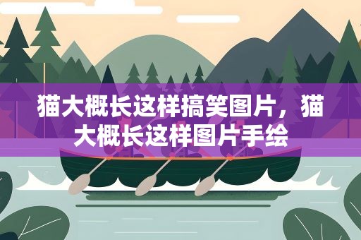 猫大概长这样搞笑图片，猫大概长这样图片手绘