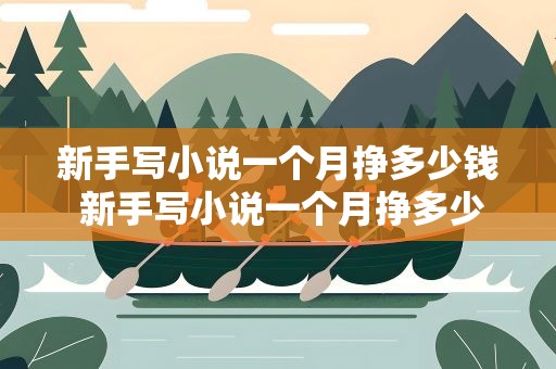 新手写小说一个月挣多少钱 新手写小说一个月挣多少钱正常