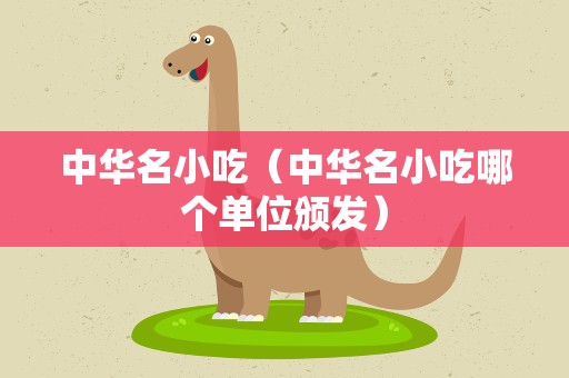 中华名小吃（中华名小吃哪个单位颁发）