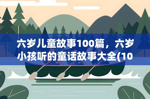 六岁儿童故事100篇，六岁小孩听的童话故事大全(10篇)