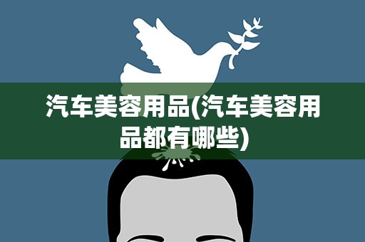 汽车美容用品(汽车美容用品都有哪些)