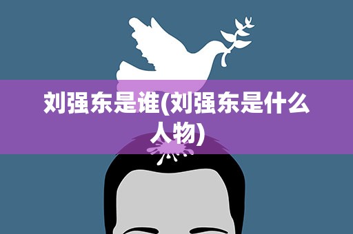 刘强东是谁(刘强东是什么人物)