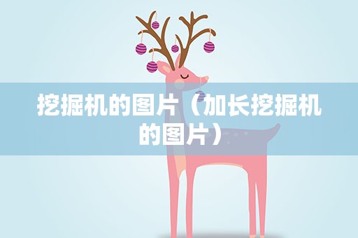 挖掘机的图片（加长挖掘机的图片）