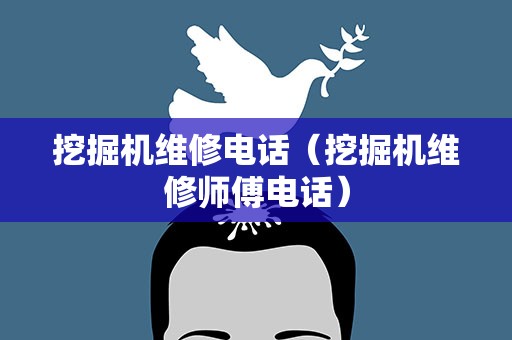 挖掘机维修电话（挖掘机维修师傅电话）