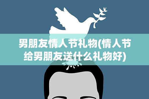 男朋友情人节礼物(情人节给男朋友送什么礼物好)