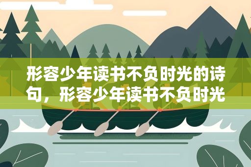 形容少年读书不负时光的诗句，形容少年读书不负时光的诗句唯美