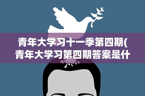 青年大学习十一季第四期(青年大学习第四期答案是什么)