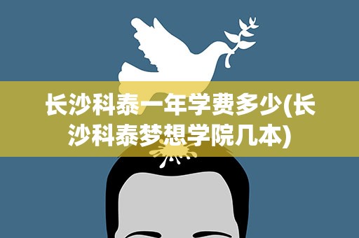 长沙科泰一年学费多少(长沙科泰梦想学院几本)