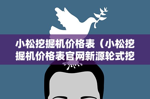 小松挖掘机价格表（小松挖掘机价格表官网新源轮式挖掘机）