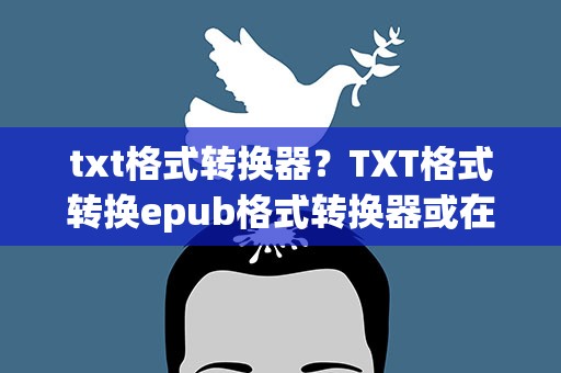 txt格式转换器？TXT格式转换epub格式转换器或在线转换