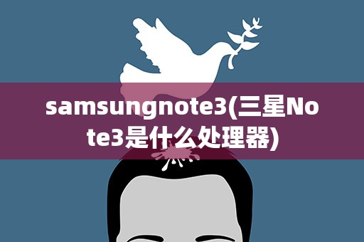 samsungnote3(三星Note3是什么处理器)