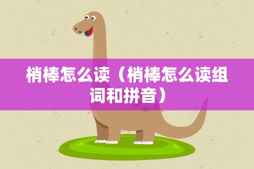 梢棒怎么读（梢棒怎么读组词和拼音）