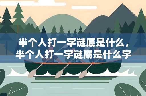 半个人打一字谜底是什么，半个人打一字谜底是什么字