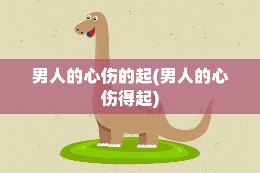 男人的心伤的起(男人的心伤得起)