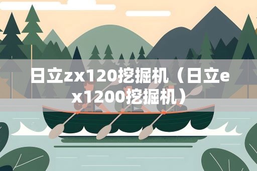 日立zx120挖掘机（日立ex1200挖掘机）