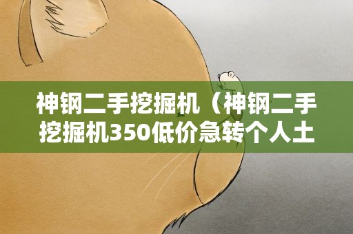 神钢二手挖掘机（神钢二手挖掘机350低价急转个人土方用车）