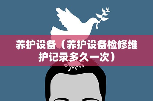 养护设备（养护设备检修维护记录多久一次）