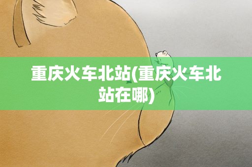 重庆火车北站(重庆火车北站在哪)
