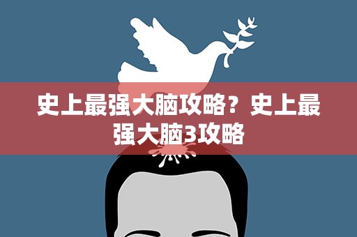 史上最强大脑攻略？史上最强大脑3攻略