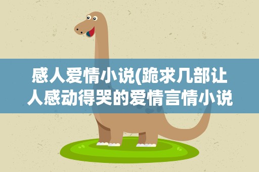 感人爱情小说(跪求几部让人感动得哭的爱情言情小说)